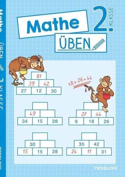 Mathe &uuml;ben 2. Klasse