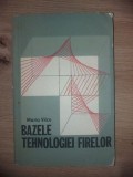 Bazele tehnologiei firelor- Maria Vilcu