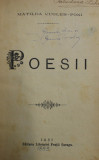 POESII de MATILDA CUGLER - PONI , 1883