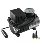 Compresor auto 12V 18 bari 250 PSI 3 adaptoare ventil 4CARS 90304