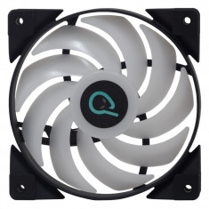 VENTILATOR SPACER PC Silent 120x120x25 mm ARGB light cu diferite setari ale jocului de culori, posibilitate conectare fan hub, Hydraulic Bearing, 39CF foto