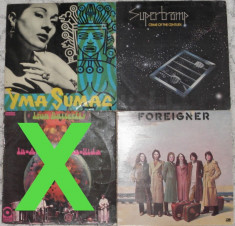 Vinil Foreigner ?? 1. album,Supertramp-Even In The Quietest Moments ,Yma Sumac foto