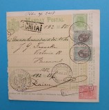 ROMANIA-1907-mandat postal-circulat Bucuresti-Constanta