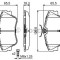 Set placute frana,frana disc VW TRANSPORTER IV bus (70XB, 70XC, 7DB, 7DW, 7DK) (1990 - 2003) BOSCH 0 986 424 672