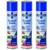 Pachet 3 x spray curatare Ravenol Cockpit Spray 400ml