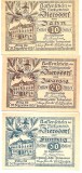 !!! AUSTRIA - LOT COMPLET NOTGELD DIERSDORF 1920 - UNC / CELE DIN IMAGINE