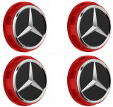 Set 4 Buc Capac Janta Oe Mercedes-Benz Amg Rosu A00040009003594, Mercedes Benz
