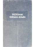 Mihai Isbasescu - Dictionar german-roman (Editia: 1958)