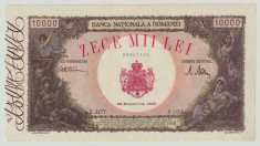 Romania, 10000 lei 1945_fara pliuri_serie K.1177_0103 foto