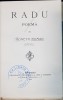 RONETTI ROMAN, OPERE - BUCURESTI, 1914