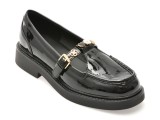 Pantofi ALDO negri, ANTONELA 001, din piele ecologica lacuita