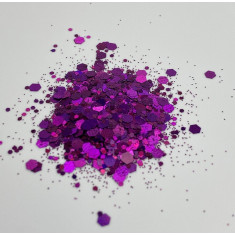 Chunky Glitter Violet
