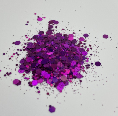 Chunky Glitter Violet foto