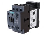 Contactor 3P 25A 24VDC NO+NC