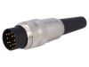 Mufă Tată Lipire pe Cablu 12 PIN 3A 60V M16 Drept