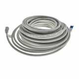 Cablu de rețea Lanberg Cat. 6A S/FTP, 2xRJ45, 15 m, gri