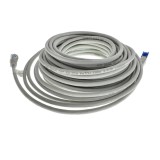 Cablu de rețea Lanberg Cat. 6A S/FTP, 2xRJ45, 15 m, gri