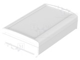 Carcasă desktop BOPLA BoVersa 140x210x63mm policarbonat alb IP68