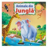 Carte pentru Copii, Animale din Jungla, 16 pagini, 30x23.5cm, CMCLASS