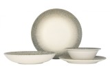 Bonna Set de vesela (Medium) - Sway - 24 bucăți - 6 persoane - Porţelan