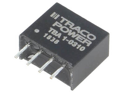 Convertor DC/DC 1W 3,3V, SIP4 foto
