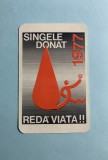 Calendar 1977 singele donat redă viata