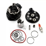 Kit Cilindru - Set Motor + Chiuloasa Scuter Yamaha DT R 80cc - 47mm - 2 Segmenti