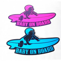 Abtibild Baby On Board Surf AD 008