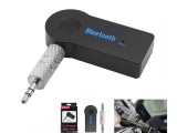 Adaptor Audio Bluetooth receiver la mufa Jack 3.5mm cu microfon, car kit