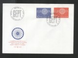 Switzerland 1960 Europa CEPT Mi.720-701 FDC UN.023