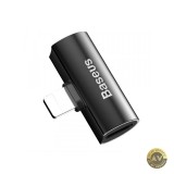 Adaptor Audio Lightning - Lightning Baseus Negru CAL46-01