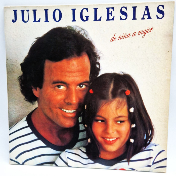 lp Julio Iglesias - De Nina A Mujer _ VG+ / VG+ _ CBS Germania 1981 _ pop latino
