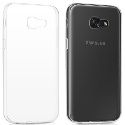 Capac de protectie din TPU transparent 0.8 mm pentru Samsung Galaxy A3 (2017) / A320 foto