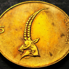 Moneda 5 TOLARI / TOLARJEV - SLOVENIA, anul 1997 * cod 2053 D = patina frumoasa