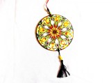 ornament pe lemn mandala 40972