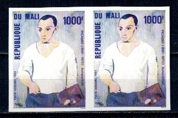 Mali 1981 - Picasso, arta, pereche ndt neuzata