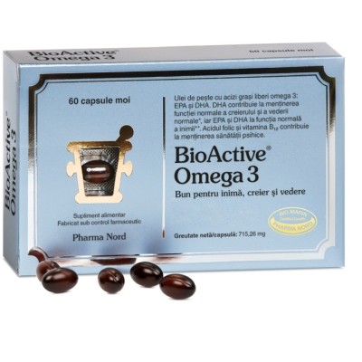 BIO-ACTIVE OMEGA 3 60CPS foto
