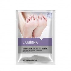 Masca Picioare, Lanbena, Efect Netezire si Regenerare, Efect 60min, 1 Pereche, 40gr