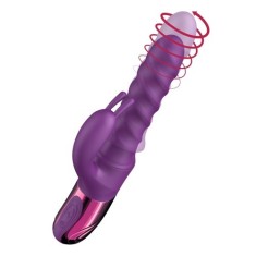 Vibratoare iepuras - She.E.O Rasucire Vibrator Iepuras cu Impingeri Senzatii Extraordinare Sus-Jos Membru cu Rotatie Interna