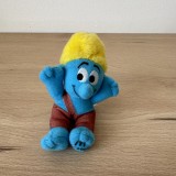 Jucării Pluș Retro Vintage - Ștrumfii Easter Egg Smurf din Calendar Smurfs (Disney, Mcdonald's, 2000)