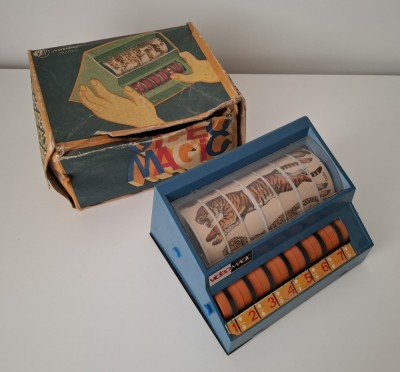 JUCARIE VECHE ROMANEASCA - VIDEO MAGIC - MAP ORADEA - IMP VIITORUL ORADEA - COLECTIE - COMUNIST foto