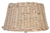 Cumpara ieftin Abajur veioza rattan bej 38x22 cm