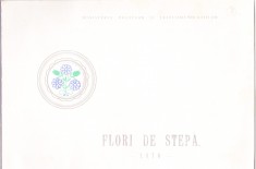 TSV$ - CARNET ANIVERSARE FILATELICA 1970 LP 719 FLORI DE STEPA MNH/** foto