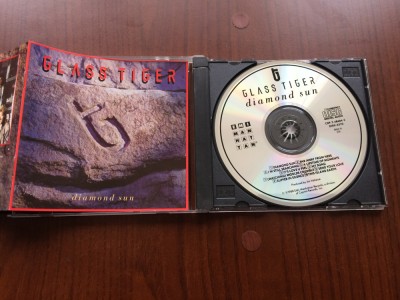 glass tiger diamond sun 1988 album cd disc muzica rock EMI records USA NM/VG++ foto