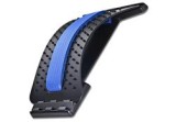 Dispozitiv masaj pentru spate, 4 nivele, plastic, negru/albastru, 37x24x11.5 cm, Oem