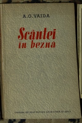 A. G. Vaida - Scantei in bezna foto