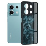 Cumpara ieftin Husa pentru Xiaomi Redmi Note 13 5G, Techsuit Glaze Series, Blue Nebula