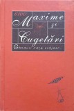 MAXIME SI CUGETARI. GANDURI CARE VRAJESC...-ALA BUJOR-246933