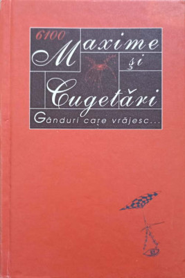 MAXIME SI CUGETARI. GANDURI CARE VRAJESC...-ALA BUJOR-246933 foto