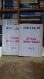 Dictionar englez-roman (2 volume, 1900; coperta relegata amator) - Henry Lolliot